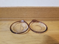 沖縄のおみやげ 琉球ガラス村 沖縄ガラスの小皿
