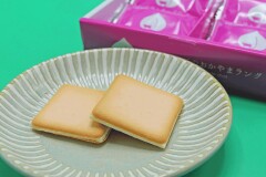 岡山のおみやげ 白桃とチーズのおかやまラング