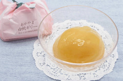 岡山のおみやげ おかやま白桃ゼリー